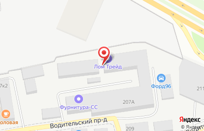 Компания СпецТехСнаб в Чкаловском районе на карте
