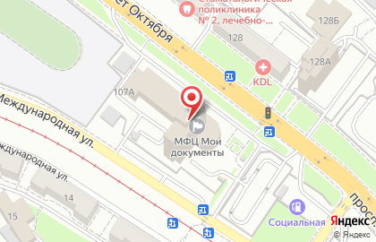 Автошкола Мастер в Ленинском районе на карте