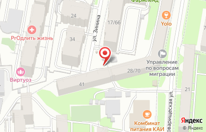 Киоск по продаже питьевой воды Ключ к здоровью в Вахитовском районе на карте