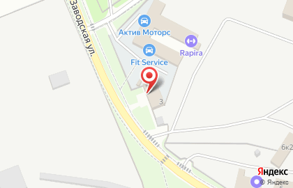 Автошкола Онлайн на Заводской улице на карте