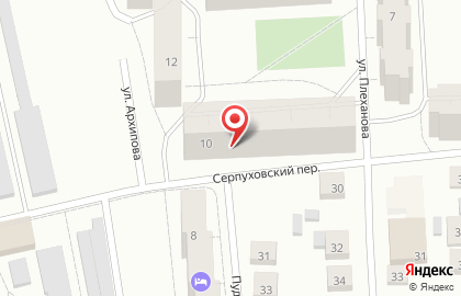 Продуктовый магазин в Петрозаводске на карте