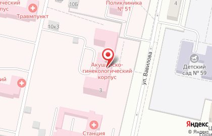 Городская больница №33 в Колпино на карте