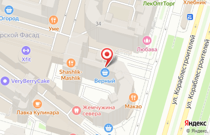 Ателье по ремонту и пошиву одежды в Санкт-Петербурге на карте