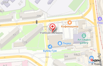 Мебельный салон Энвайт на Светланской улице на карте