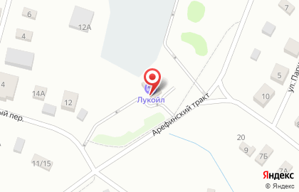 АЗС Лукойл в Ярославле на карте