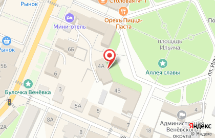 Веневский районный суд на карте