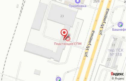 Станция скорой медицинской помощи на улице Тухачевского на карте
