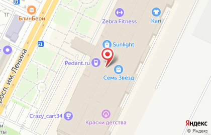 Сеть салонов продаж МТС на площади Дзержинского на карте