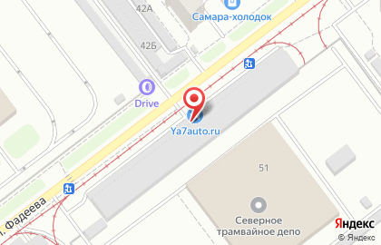 Автосервис ya7auto.ru в Промышленном районе на карте