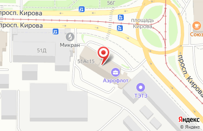 Федеральный сервис недвижимости IMLS на проспекте Кирова на карте