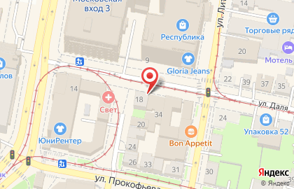 Ломбард-магазин Гранд на Московской на карте