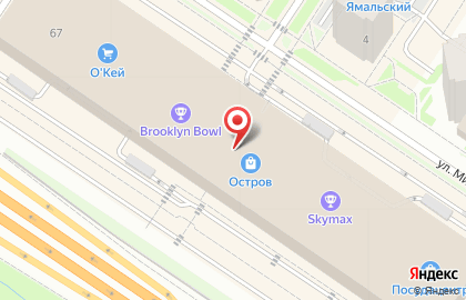 Кафе Kannam Chicken на улице Федюнинского на карте