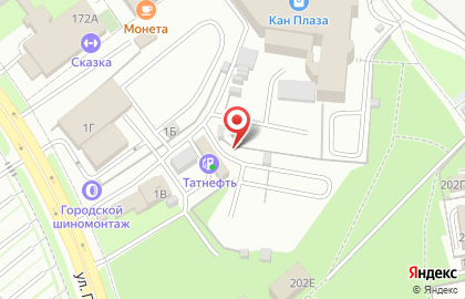 Автостоянка ДНК на карте