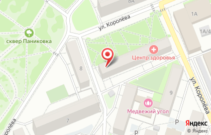 Магазин продуктов Лето в Свердловском районе на карте