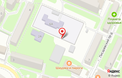 Ветеринарный центр, ИП Быкова Г.Л. в Писаревском проезде на карте