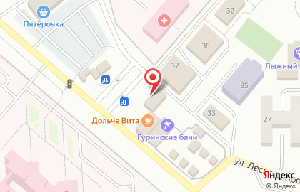 Фирменный магазин Крюгер на улице Лесного городка на карте