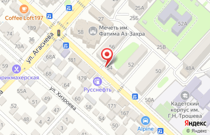 Продуктовый магазин Продуктовый киоск в Советском районе на карте
