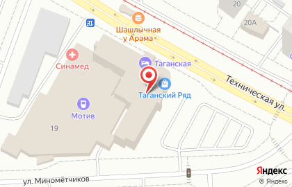 ЗАО Транскапиталбанк на Технической улице на карте