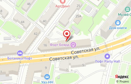 Ланч Бокс на Советской улице на карте