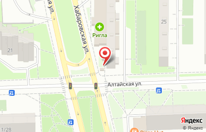 Киоск печатной продукции Московская периодика на Алтайской улице на карте