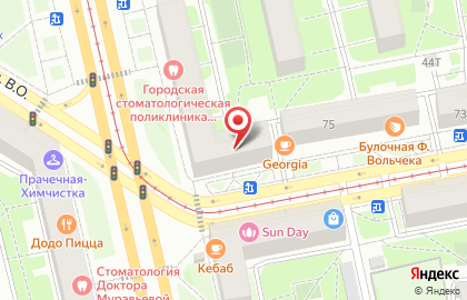 Мажордом в Петроградском районе на карте