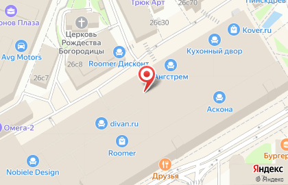 Салон мебели-трансформер Smarti на улице Ленинская Слобода на карте