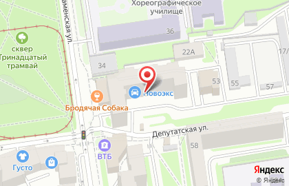 Караоке-клуб Maestro в Центральном районе на карте