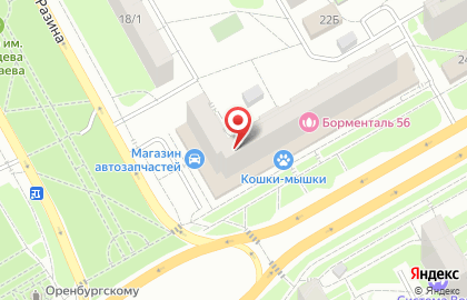 Ателье Татьяна в Ленинском районе на карте