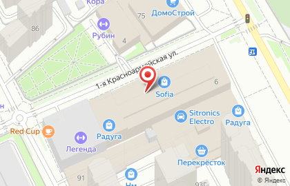 Магазин сантехнических и скобяных изделий Аквалайн в Свердловском районе на карте