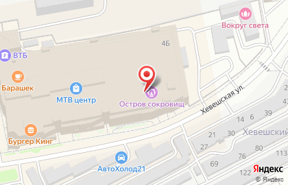 Детский развлекательный центр Остров сокровищ в Чебоксарах на карте