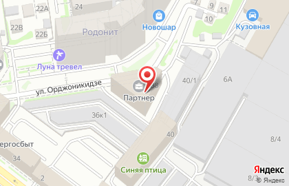 IT-компания Magora Systems на улице Орджоникидзе на карте