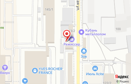 Отель Оазис в Краснодаре на карте