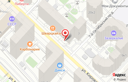 Салон цветов Allflowers на карте