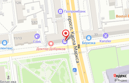 Банкомат СберБанк на проспекте Карла Маркса, 16 на карте