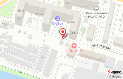 Mybox на улице Пугачёва на карте