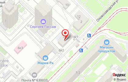 Орион на Оловозаводской улице на карте