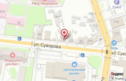 Городская ритуальная компания в Железнодорожном районе на карте