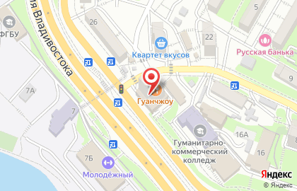 Автомагазин Акура на проспекте 100-летия Владивостока на карте