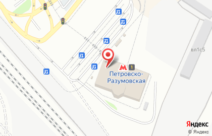Кикбоксинг-клуб Матадор на метро Петровско-Разумовская на карте