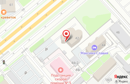 ЮНИТРЕЙД на Ярославском шоссе на карте