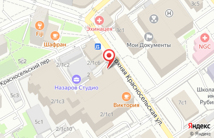 Московская Обойная Фабрика на карте