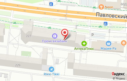 По щучьему велению в Индустриальном районе на карте