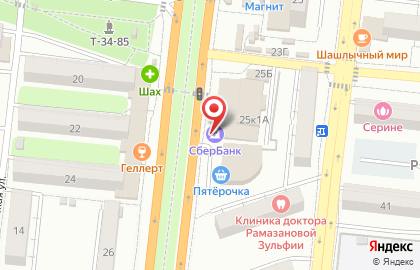 Страховая компания СберСтрахование на улице Савушкина на карте