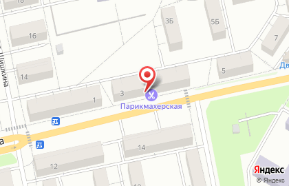 Продуктовый магазин в Челябинске на карте