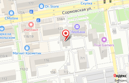 Магазин печатной продукции Пятница на Сормовской улице, 120 на карте