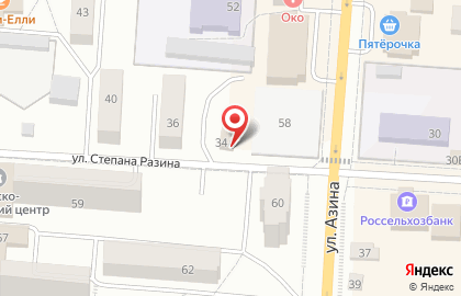 Автошкола Перекрёсток на Степана Разина на карте