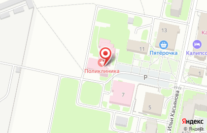 Поликлиника Военный клинический госпиталь на карте