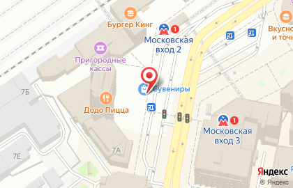 Магазин Нижегородский сувенир на площади Революции на карте