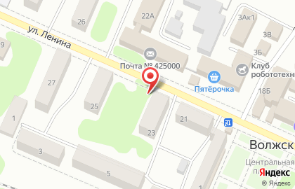 Провизия на улице Ленина на карте