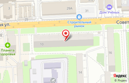 Выездная медицинская служба Вита Мед на Советской улице на карте